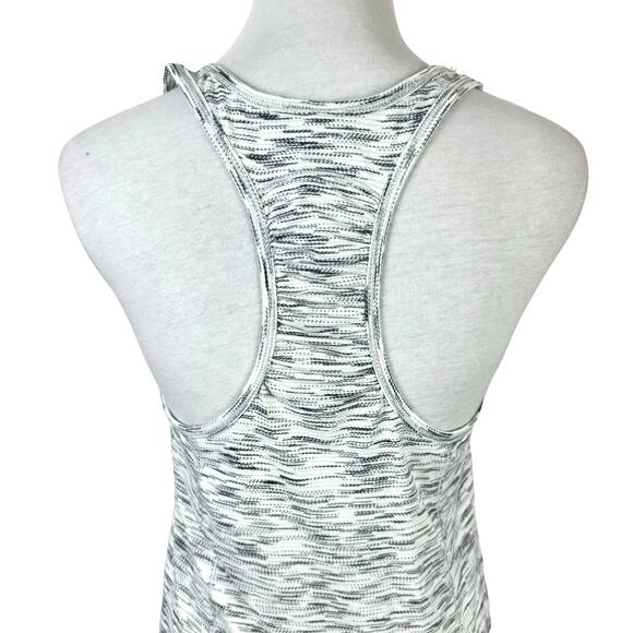 Lululemon Our Sport Black White Space Dye Racerback Lightweight Athletic Tank - Picture 5 of 8